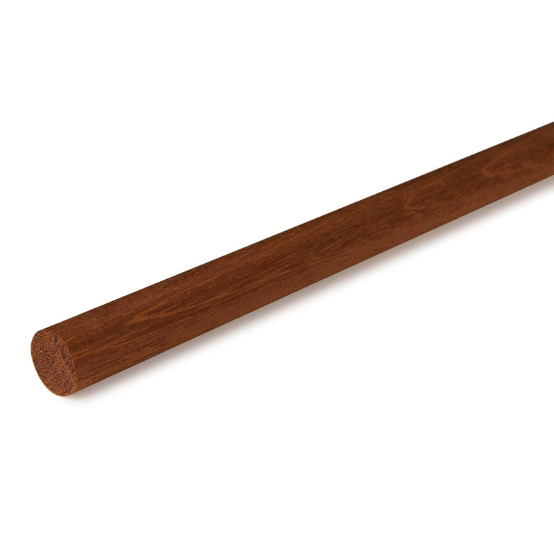 36" Round Wood Dowel - Species:Mahogany - Diameter:5/8"